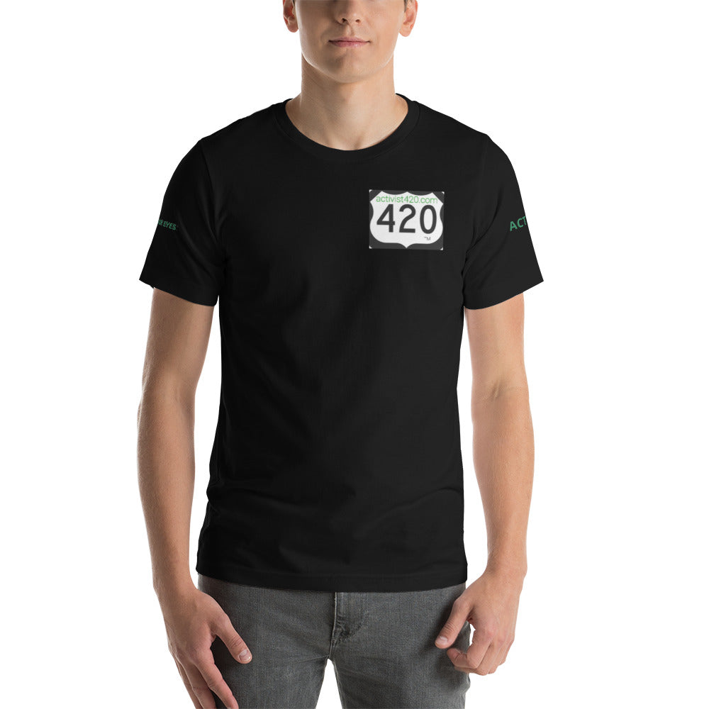 Activist420 Line - (420 LOGO) Short-Sleeve Unisex T-Shirt