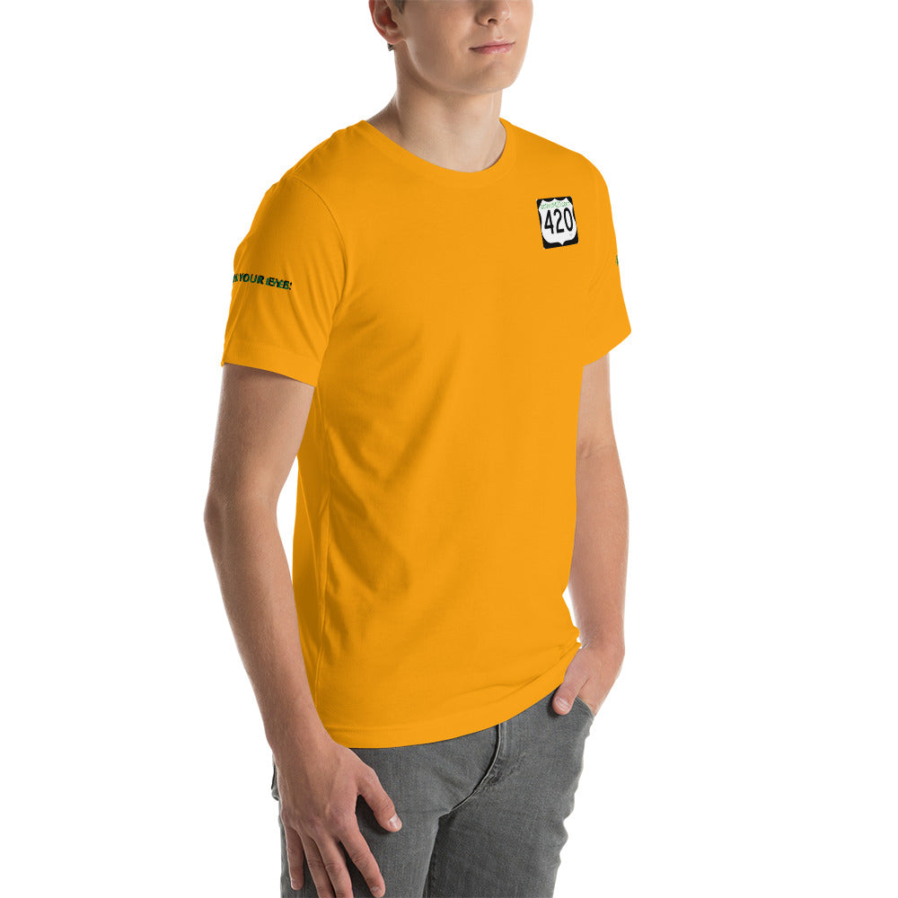 Activist420 Line - (420 Logo) Short-Sleeve Unisex T-Shirt