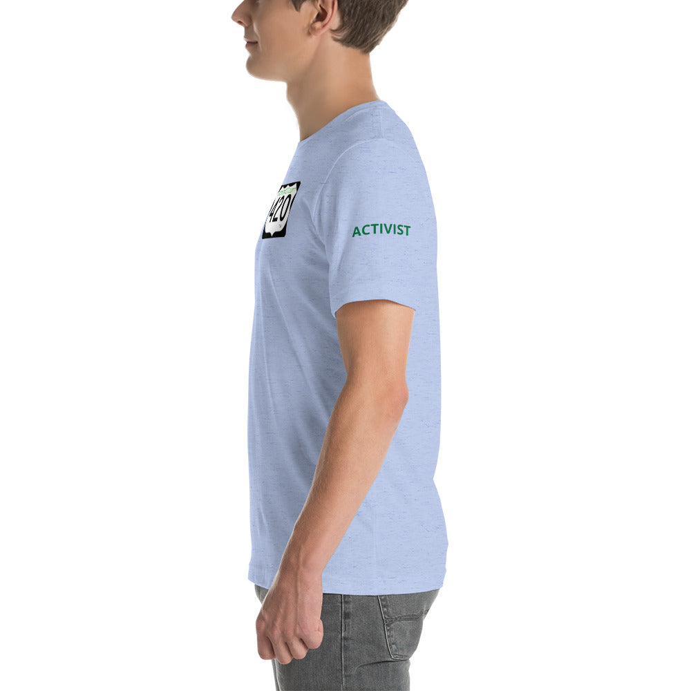 Activist420 Line - (420 LOGO) Short-Sleeve Unisex T-Shirt