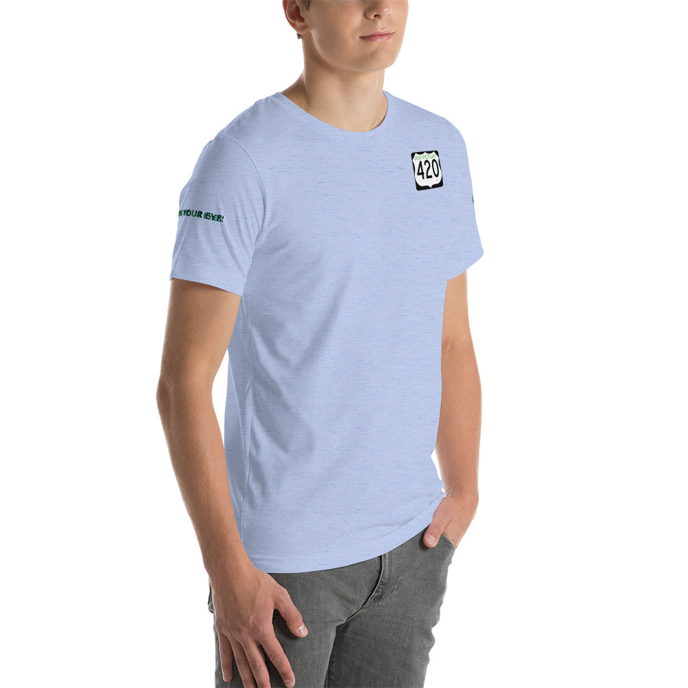 Activist420 Line - (420 Logo) Short-Sleeve Unisex T-Shirt