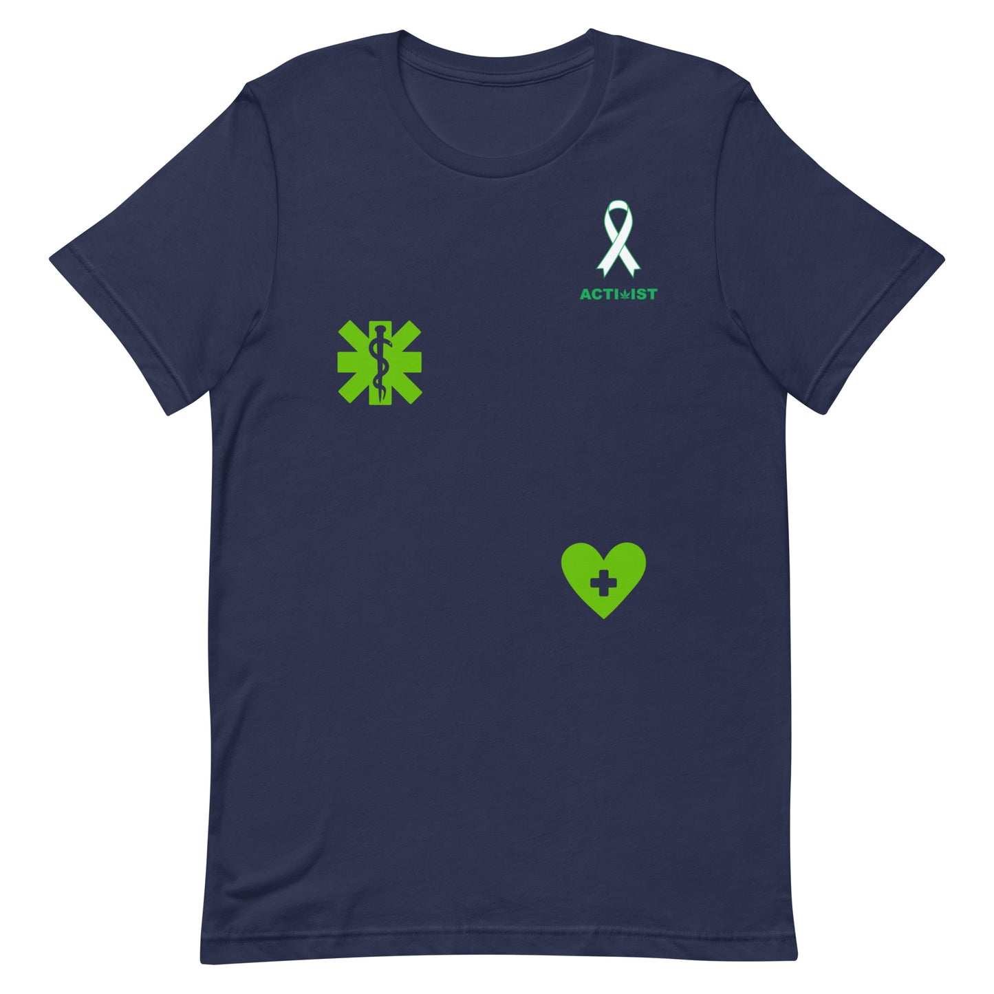 Activist420 Line - THE CANCER COLLECTION - (ACTIVIST CANCER LOGO/Clipart) Unisex T-Shirt